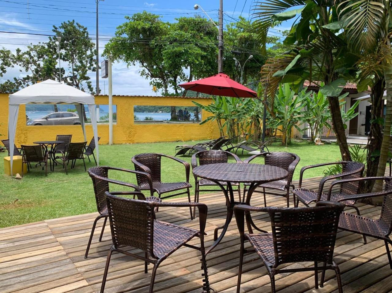 Beira Mar Hotel Ubatuba Exterior foto